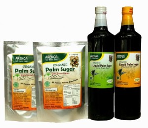 Arenga Organic Palm Sugar: Gula semut  Aren dan Gula Aren Cair