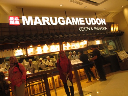 Didepan resto Marugame Udon TP3 Lantai 5
