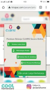 Belanja Claris Online